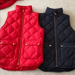 J crew vests